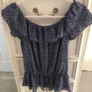 Michael kors off the shoulder top